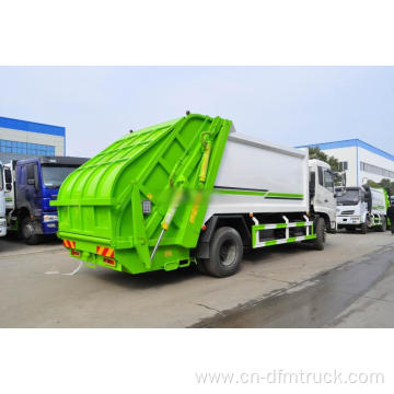 Compression garbage truck garbage bin collection lorry